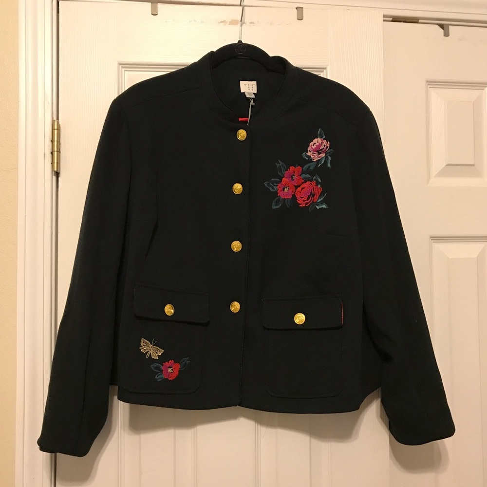 NWT A New Day Floral Jacket